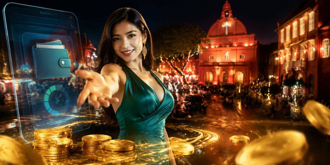 Konsep pertaruhan poker bergaya Melaka untuk pemain Malaysia