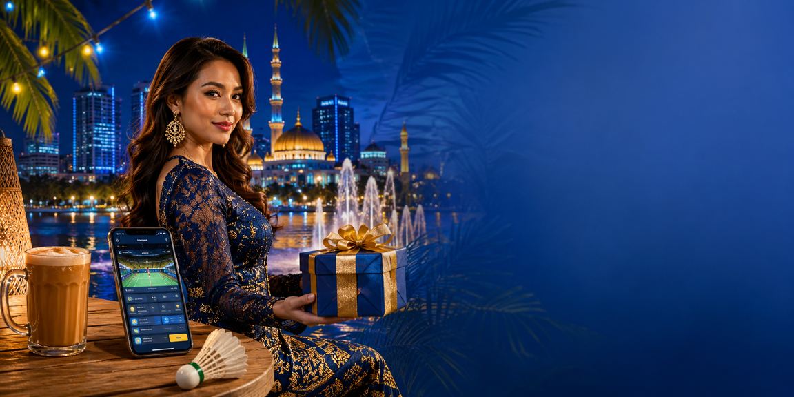 Pengguna menikmati aplikasi pertaruhan dalam Bahasa Melayu